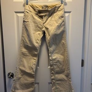 Free People Tan pants size 6 (NWOT)